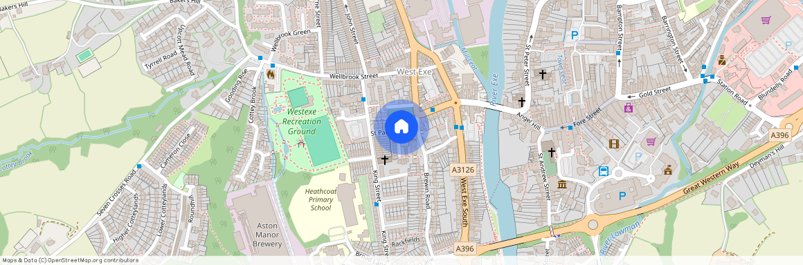 St Pauls Square, Devon EX16