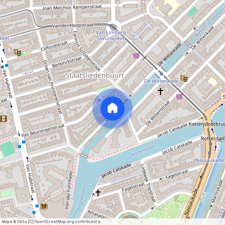 Staatsliedenbuurt, 1051 AM, De Wittenkade, Amsterdam