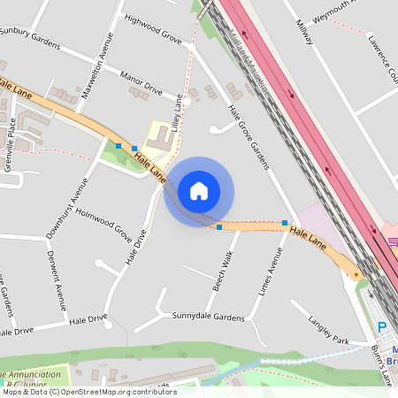 Hale Lane, Mill Hill, NW7