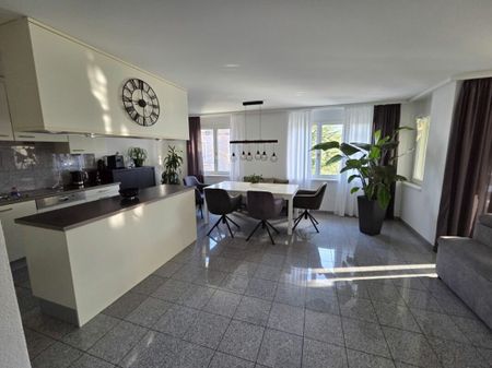 Wunderschöne 4.5-Zimmerwohnung im Eigentumsstandard mit Cheminée an sehr ruhiger und südlicher Lage - Photo 2