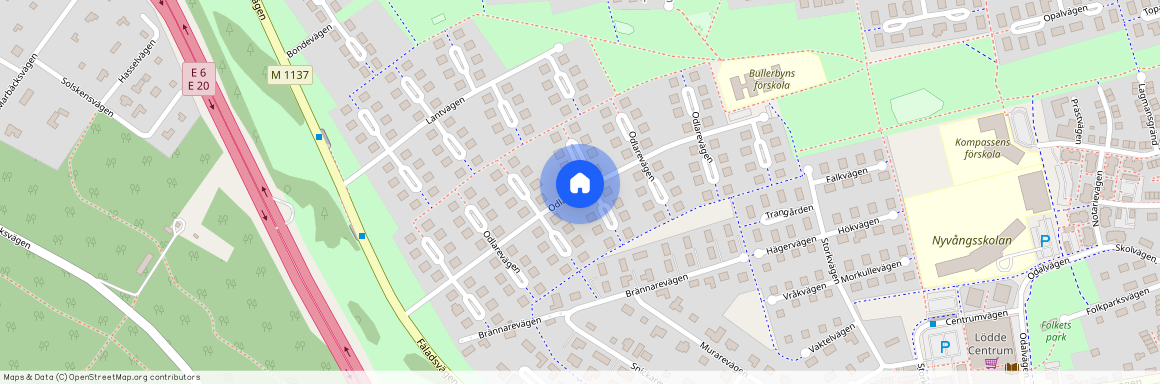 Odlarevägen, Löddeköpinge