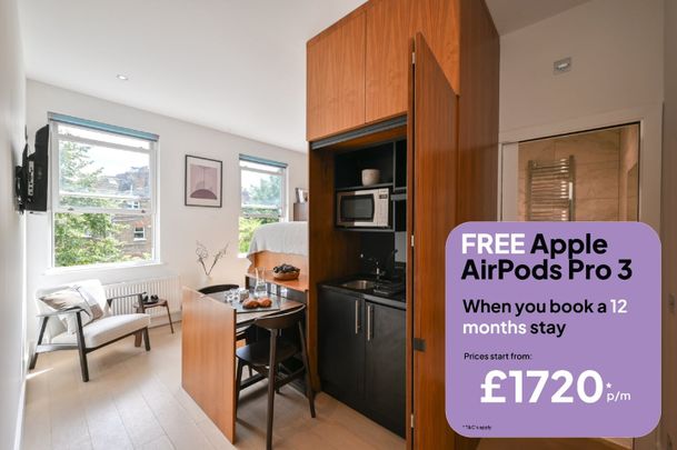 Studio Flat, Dennington Park Road, NW6 - Photo 1