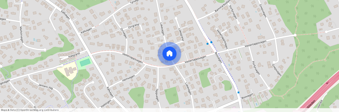 Lokevägen, Saltsjö-Boo