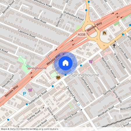 GROUND FLOOR FLAT Holdenhurst Rd SHELBOURNE CLOSE