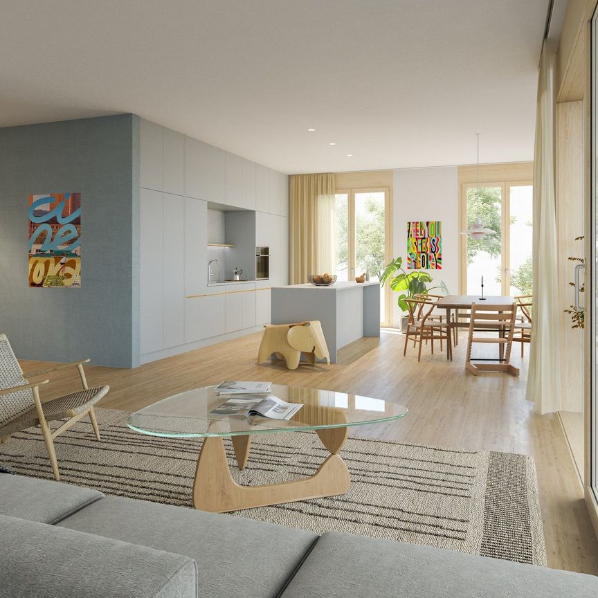 Grosszügige 3.5 Zimmer- Wohnung im 4. OG mit Jura Blick - Photo 1