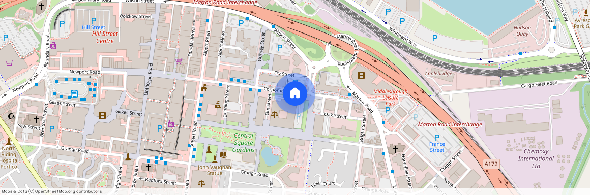 Rede House - Premium Studio at Middlesbrough, 66-77 Corporation Road TS1