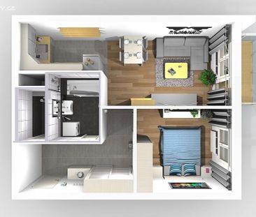Pronájem bytu 2+kk 45 m² - Photo 2