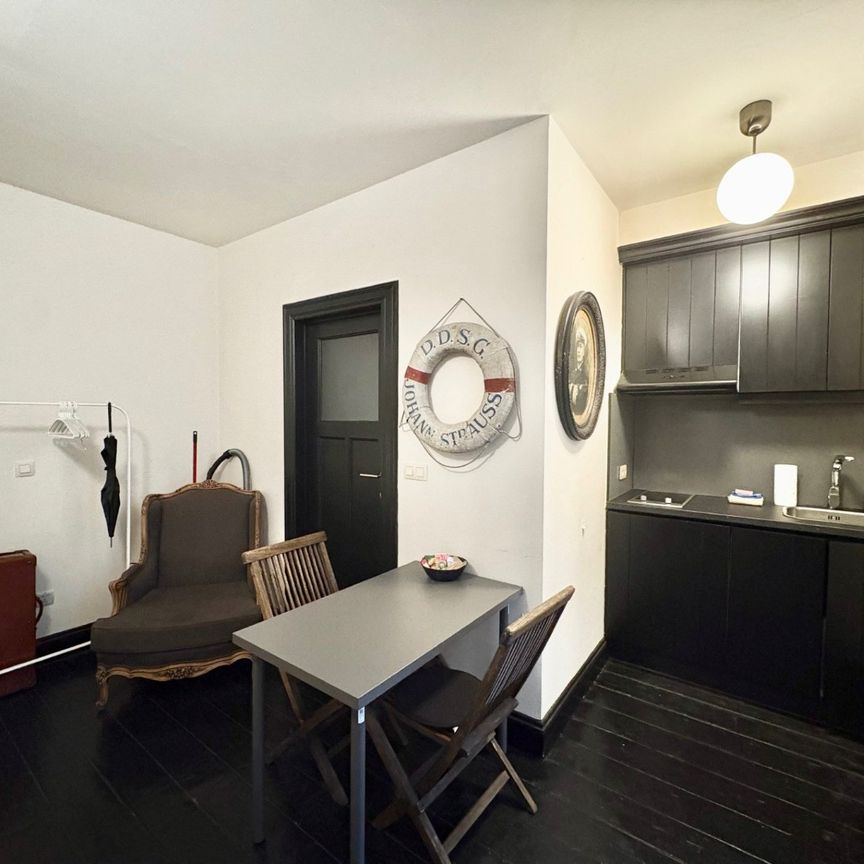 Gemeubelde instapklare studio op eerste verdieping in Antwerpen-Zuid - Foto 1