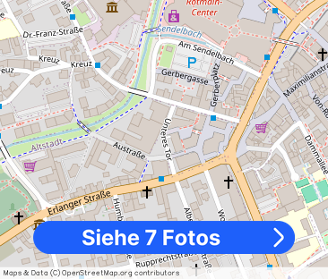 Möblierte 1-Zimmer-Wohnung im Zentrum - Foto 1