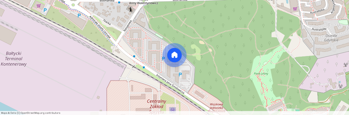 ul. Nasypowa, Oksywie, Gdynia, pomorskie
