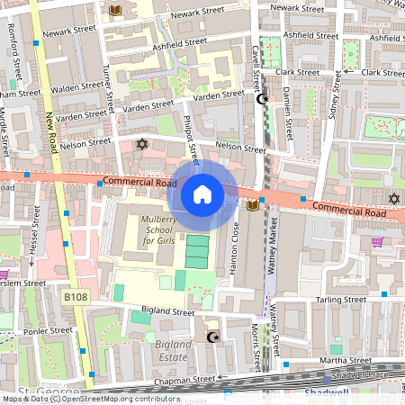 Buross Street, Whitechapel, London