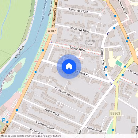 Uxbridge Road, Kingston upon Thames KT1