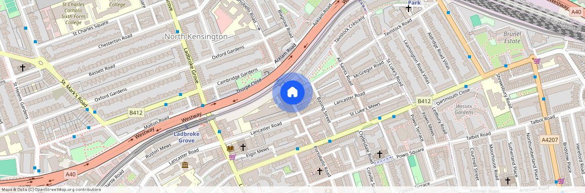 Westbourne Park Road Notting Hill London, Royal Borough of Kensington and Chelsea