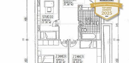 4-Zimmer-Wohnung mit Terrasse und Loggia mit Blick über Krems - Foto 2