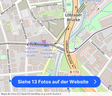 Löbtau, Freiberger Straße: Balkon + Wanne - Foto 1