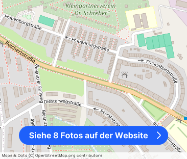 Sanierte 2 Raumwohnung mit Kamin - Foto 1