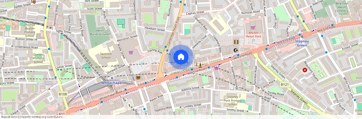 Trinity Green, Mile End Road, London, E1
