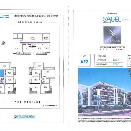 Location Appartement 2 pièces 44m² LE CANNET 06110 - Photo 4