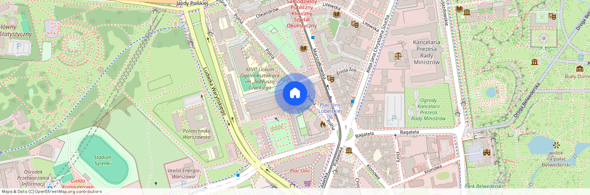 Polna 3, Śródmieście Północne, Śródmieście, Warszawa, mazowieckie