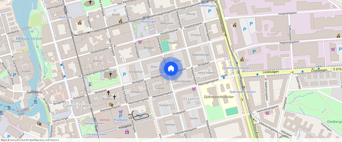 Skolgatan **, Centrala Staden