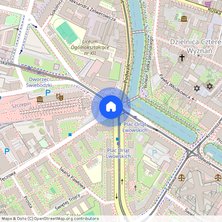 pl. Plac Orląt Lwowskich, Przedmieście Świdnickie, Stare Miasto, Wrocław, dolnośląskie