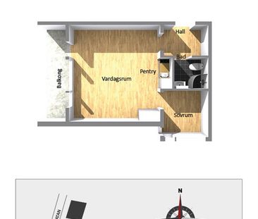 Sveagatan 21 B - Foto 1