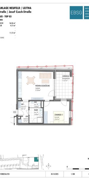 Kompakte Wohnung mit Loggia - Top 3 - Photo 2