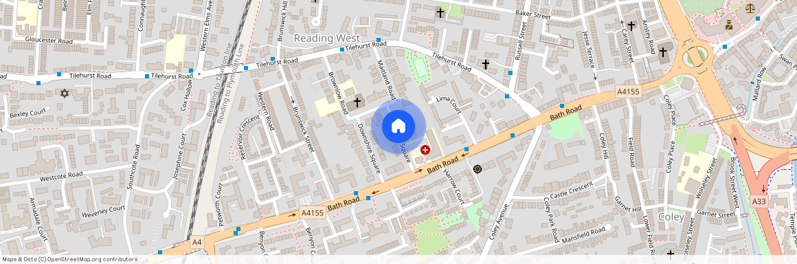 Downshire Square, RG1 6NH, Reading