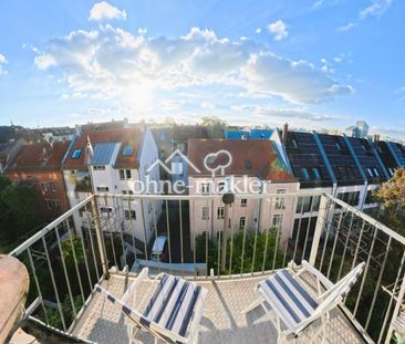 Renovierte 3 - Zi.-Maisonette-Wohnung m. herrlichen Blick auf die N... - Foto 1
