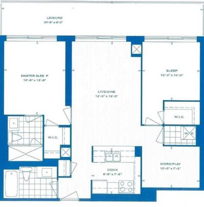 For Lease - 16 Brookers Lane Unit# 1909, Toronto, Ontario - Photo 1