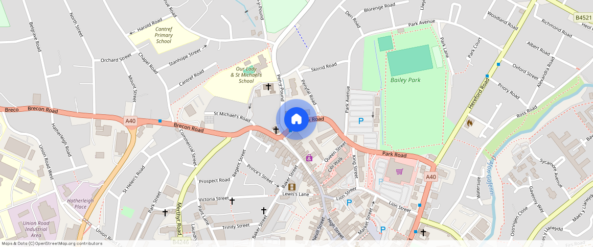 Cibi Walk, Abergavenny