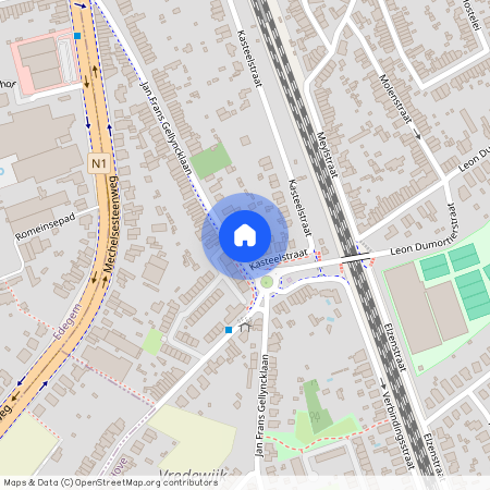 Jan Frans Gellyncklaan, 113, 1, 2540, Hove