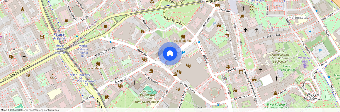 ul. Senatorska, Śródmieście Północne, Śródmieście, Warszawa, mazowieckie