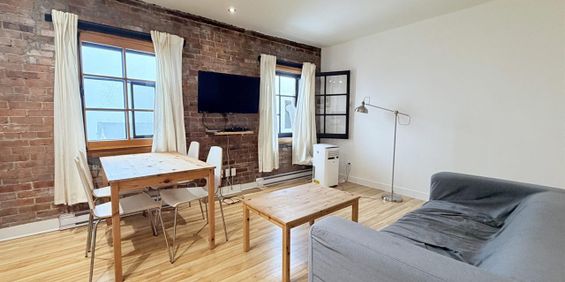Colombier Loft Studio Entièrement Meublé à Louer Vieux-Québec Juillet 2026 - Photo 3