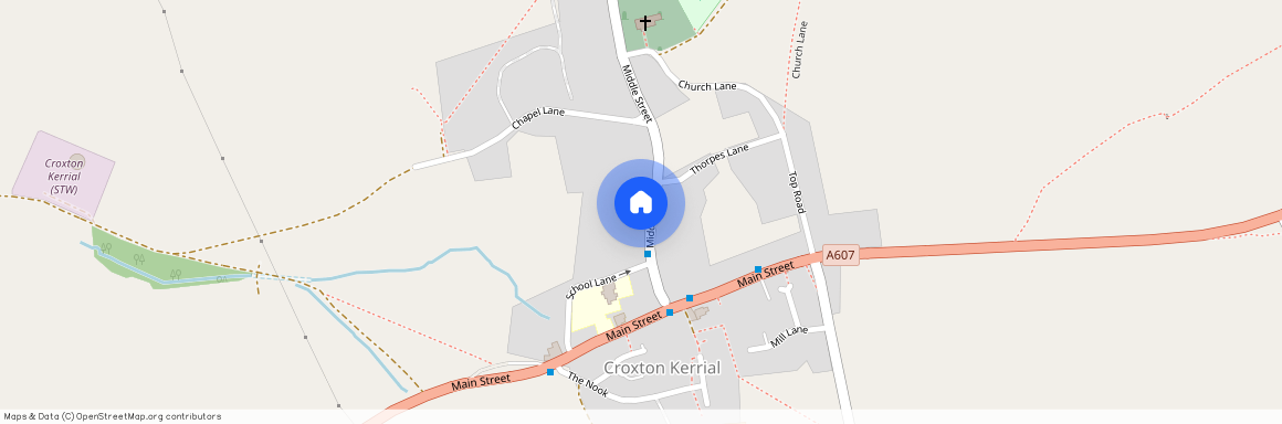 Middle Street, Croxton Kerrial, NG32