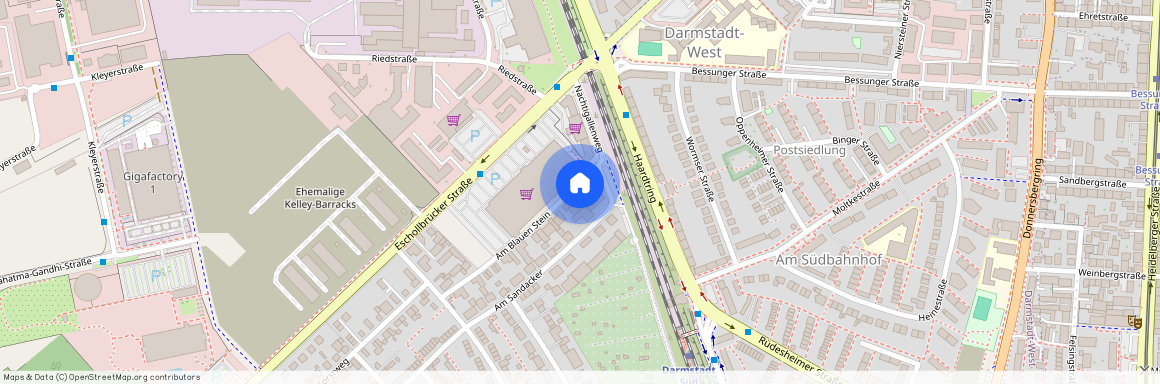 Am Blauen Stein 13 Da. Süd. hinter dem Edeka, 64295 Hessen - Darmstadt