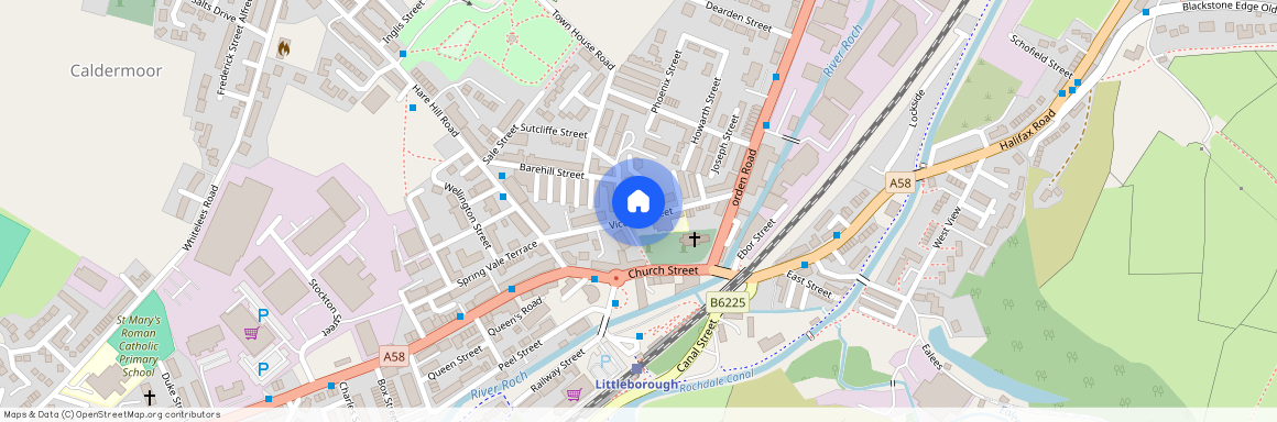 Victoria Street Littleborough.