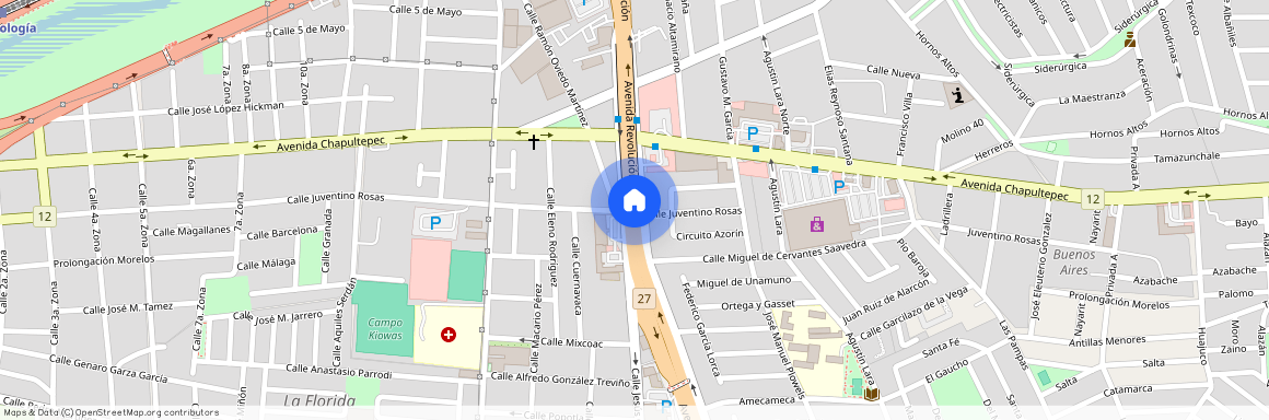 Avenida Revolución, Buenos Aires, Monterrey, Nuevo León, 64800, México