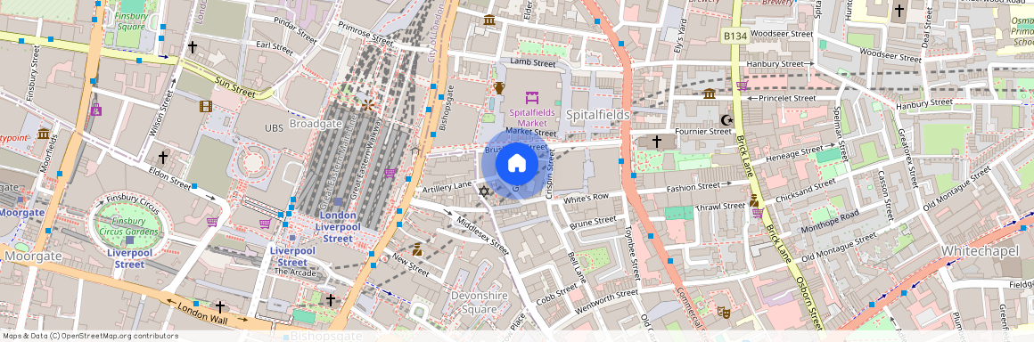 Gun Street, Spitalfields, London, E1