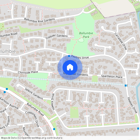 Myrtlehall Gardens, Douglas and Angus, Dundee, DD4