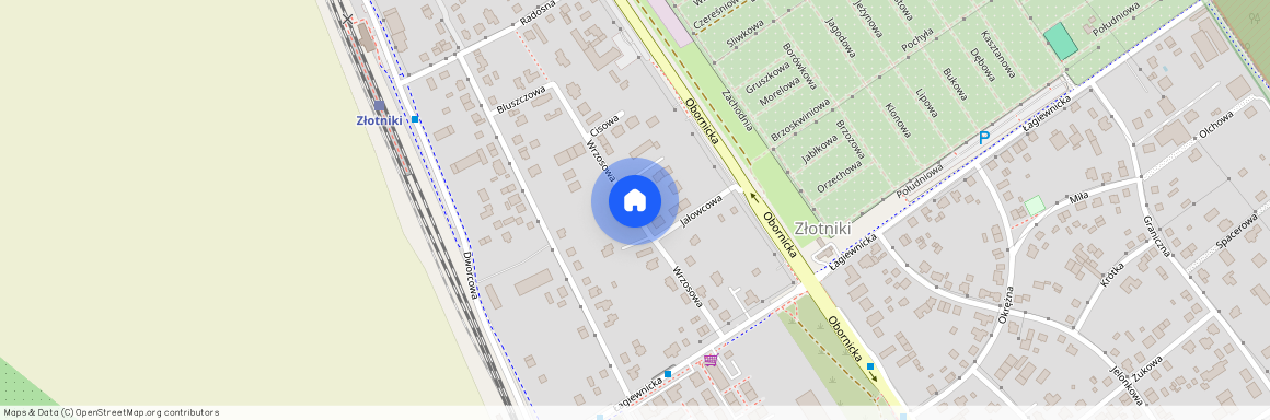 ul. Wrzosowa, Złotniki, Suchy Las, poznański, wielkopolskie