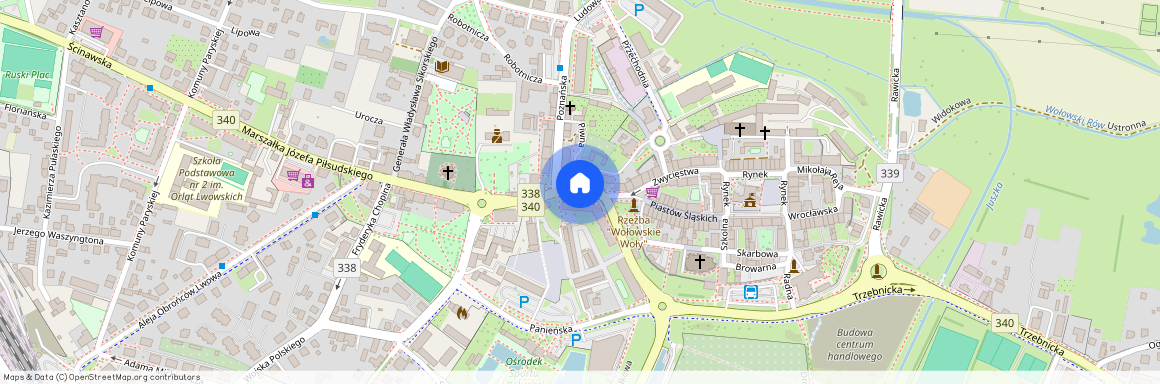 ul. Zwycięstwa, Wołów, Wołów, wołowski, dolnośląskie