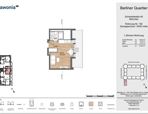 Mietwohnung in München - *Helle DG Wohnung* in München-Schwabing* - Foto 1