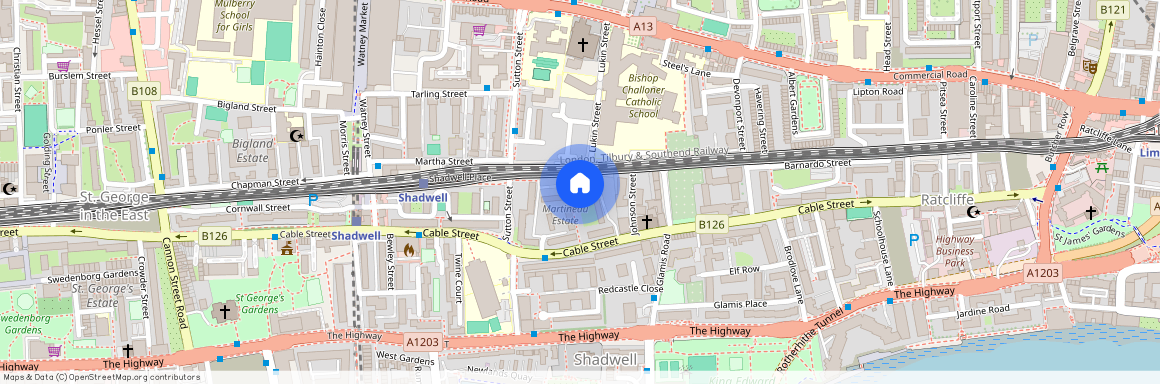 Cable Street, Shadwell, London, E1