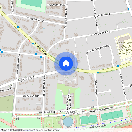 First Floor Flat, 20 Westcliff Terrace Mansions, Pegwell Road, CT11