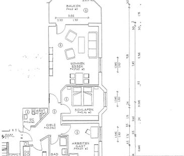 Helle ca. 89.7 m² große 3-Zimmer-Wohnung mit Westloggia, Weitblick ... - Photo 1