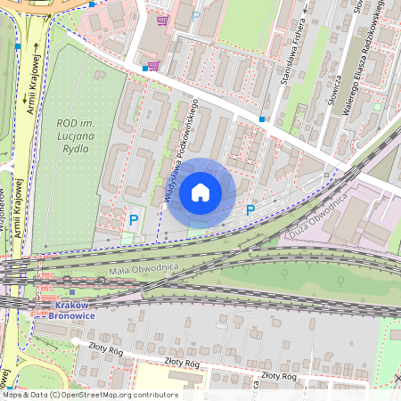 ul. Eljasza Walerego Radzikowskiego, Azory, Prądnik Biały, Kraków, małopolskie