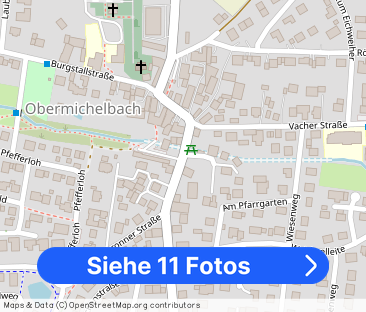 Großzügige, möblierte 2-Zimmer-Wohnung in Obermichelbach mit hohen ... - Foto 1