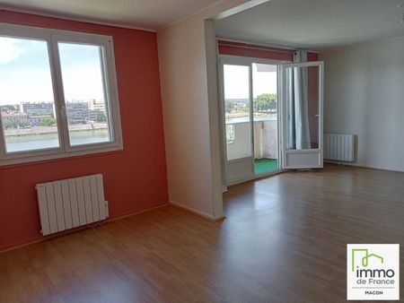 Location appartement 3 pièces 77.9 m² à Saint-Laurent-sur-Saône (01750) TRES CALME HORS CENTRE-VILLE - Photo 2