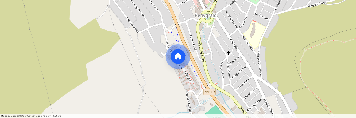 Bridge Street, Tonypandy, Rhondda Cynon Taff.